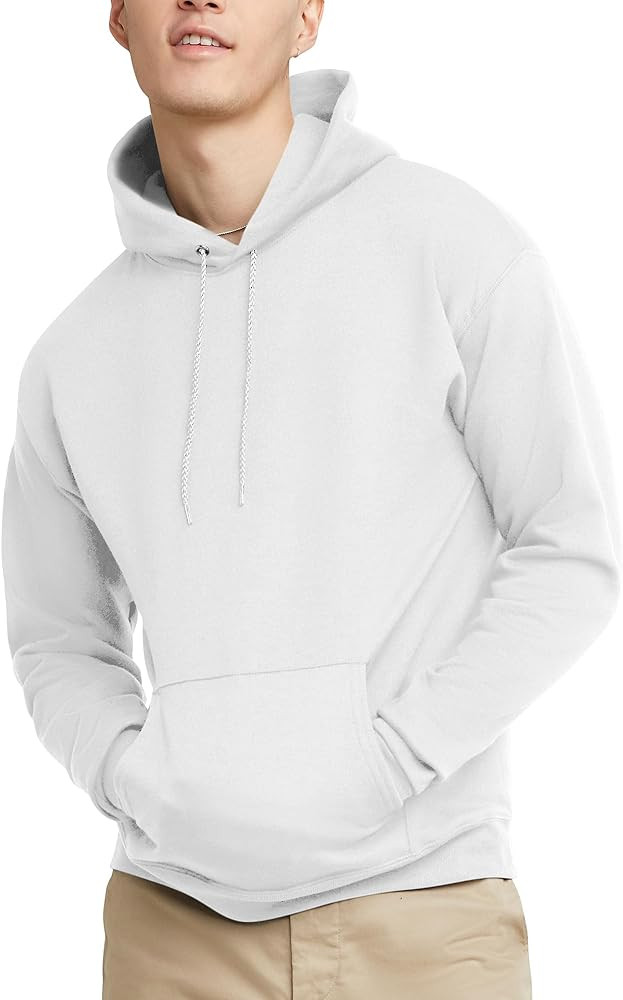 Hanes Men's Hoodie, EcoSmart Fleece Hoodie, Hooded Sweatshirt for Men | Amazon (US)