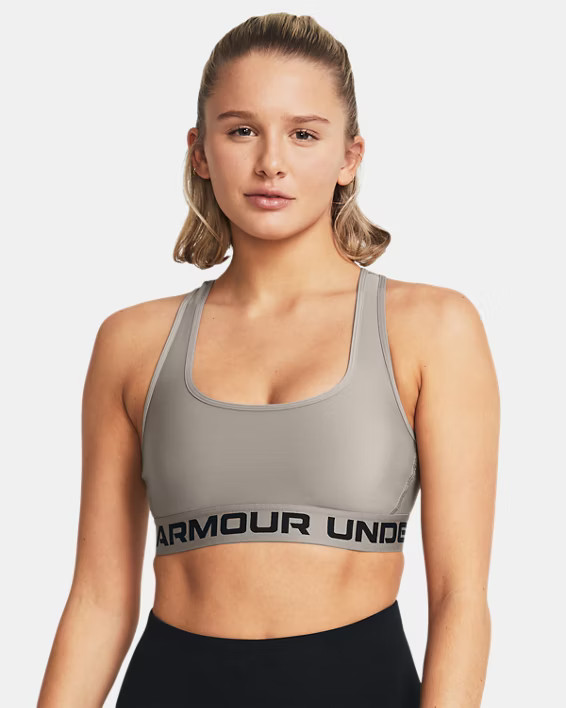 Women's Armour® Mid Crossback Sports Bra | Under Armour | Under Armour (US)