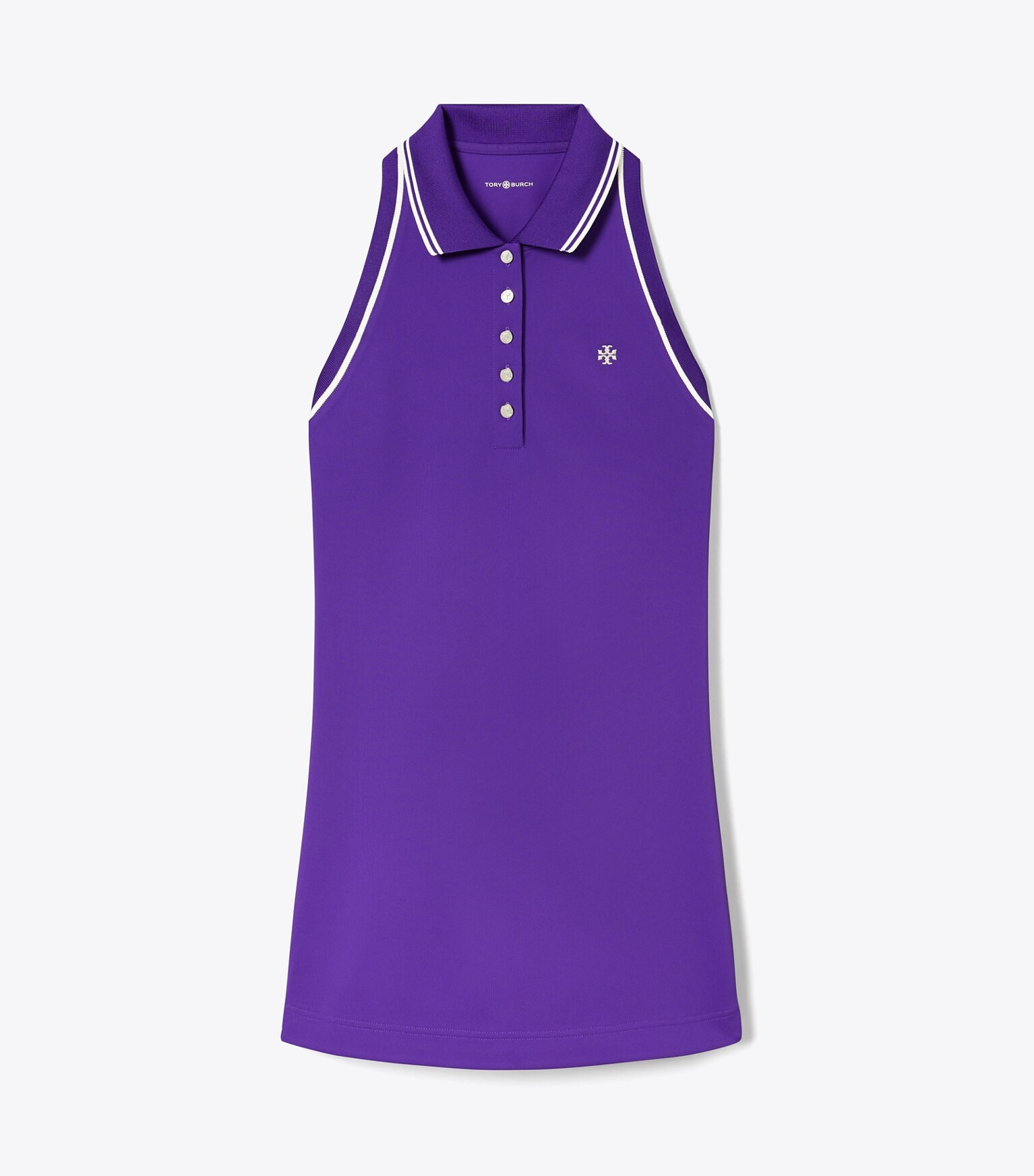 Tech Piqué Racerback Tank Tennis Dress: Women's Designer Dresses | Tory Sport | Tory Burch (US)