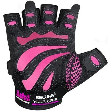 Women Gym Gloves - MIMI - Protect Your Hands & Improve Your Grip - Pink & Black Weightlifting Gloves | Walmart (US)