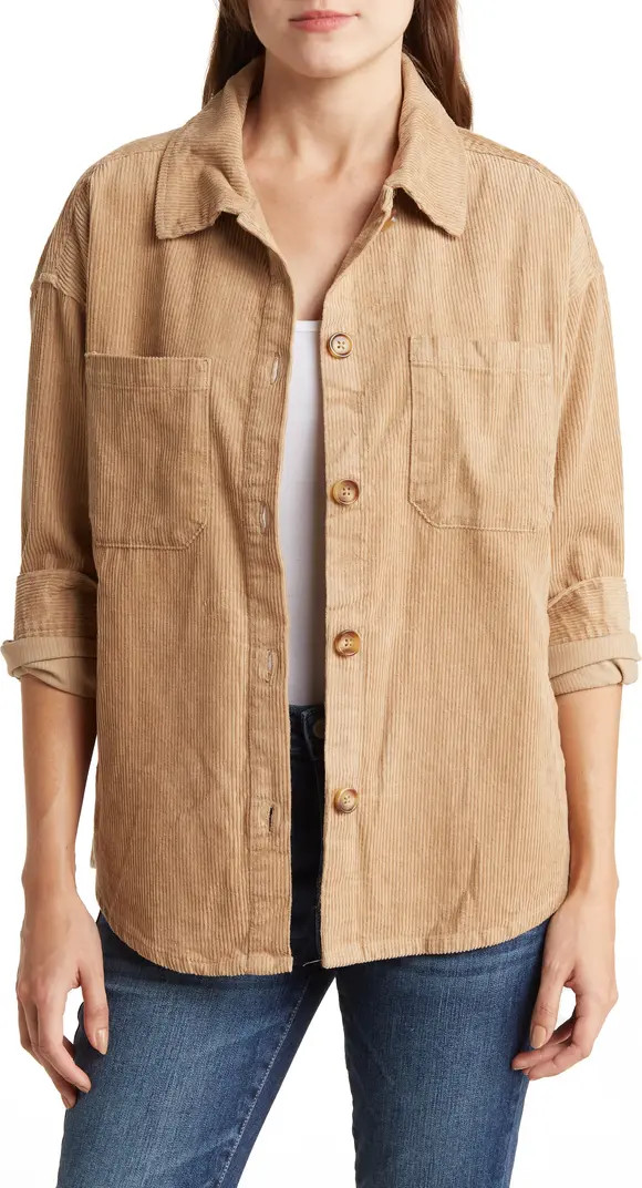 Lucky Brand Corduroy Shacket | Nordstromrack | Nordstrom Rack