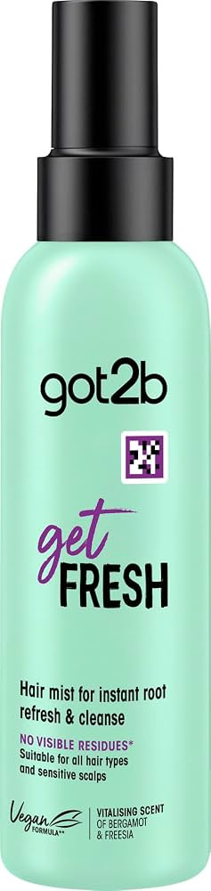 got2b getFRESH Dry Shampoo Hair Mist 150ml, for Instant Root Refresh & Cleanse, Suitable for Sens... | Amazon (UK)