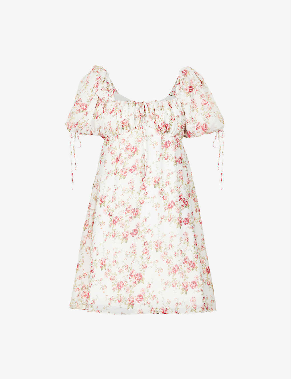 Princess floral-print woven mini dress | Selfridges