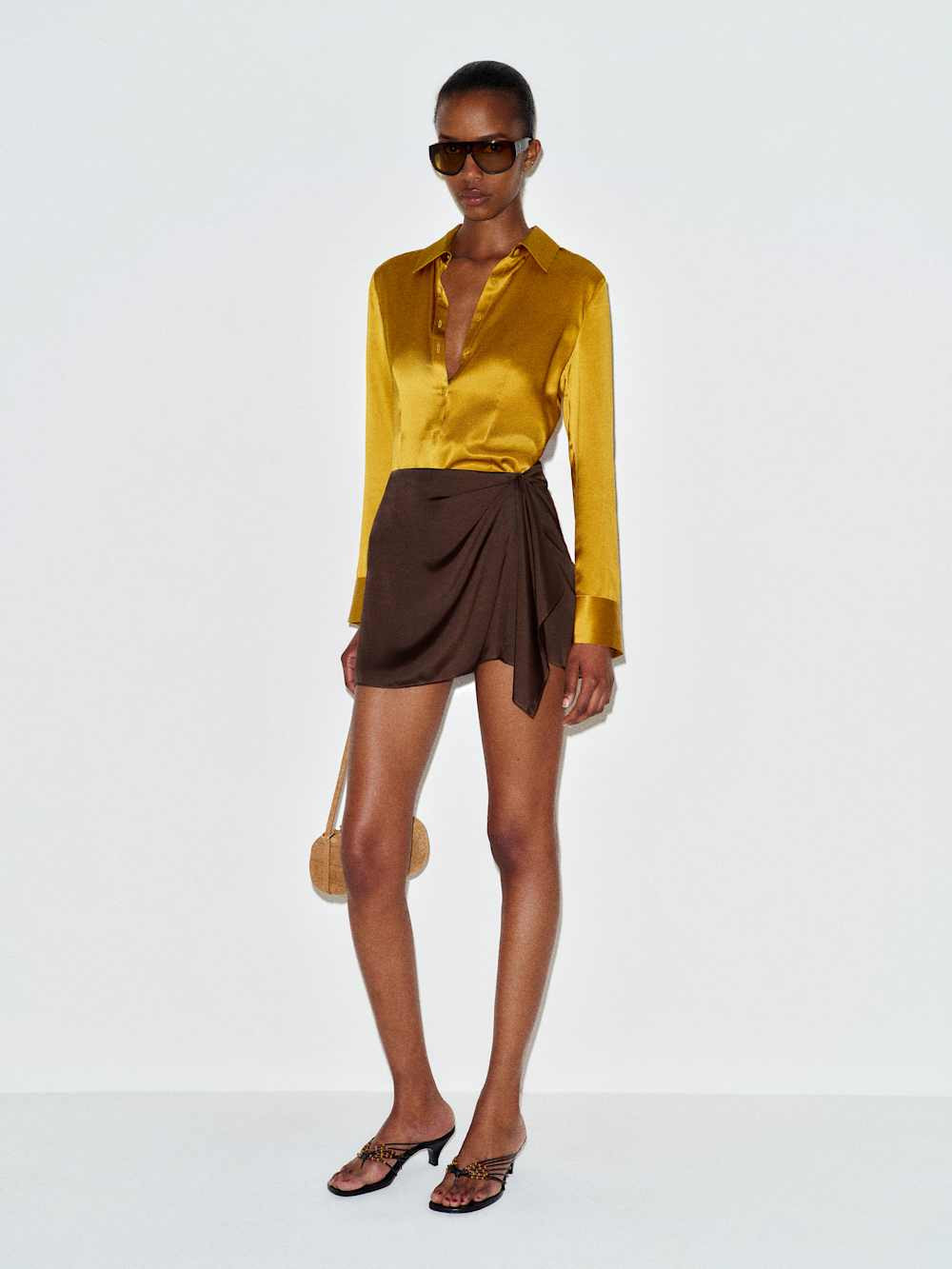 Milla Silk Skirt | Reformation (Global)