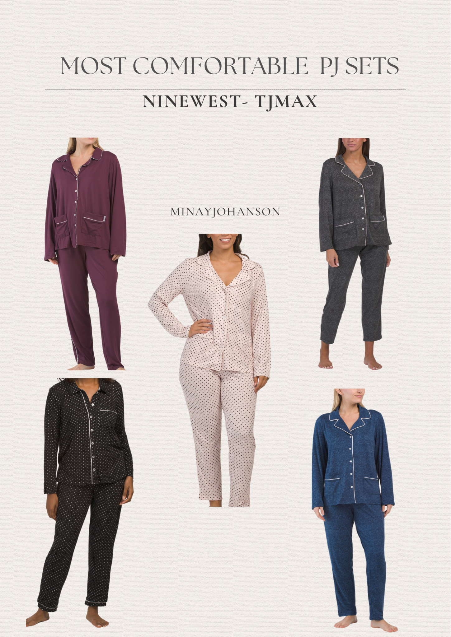 The most comfortable PJ set by nine west. You can buy these now at TJMaxx on sale 🚨 ‼️ 


#pjset #tjmaxxfinds #pj #womenpjset #comfysleepingset #salealert #pregnancy #comfyclothing #ootd #sleepingset

#LTKStyleTip #LTKSaleAlert #LTKFindsUnder50