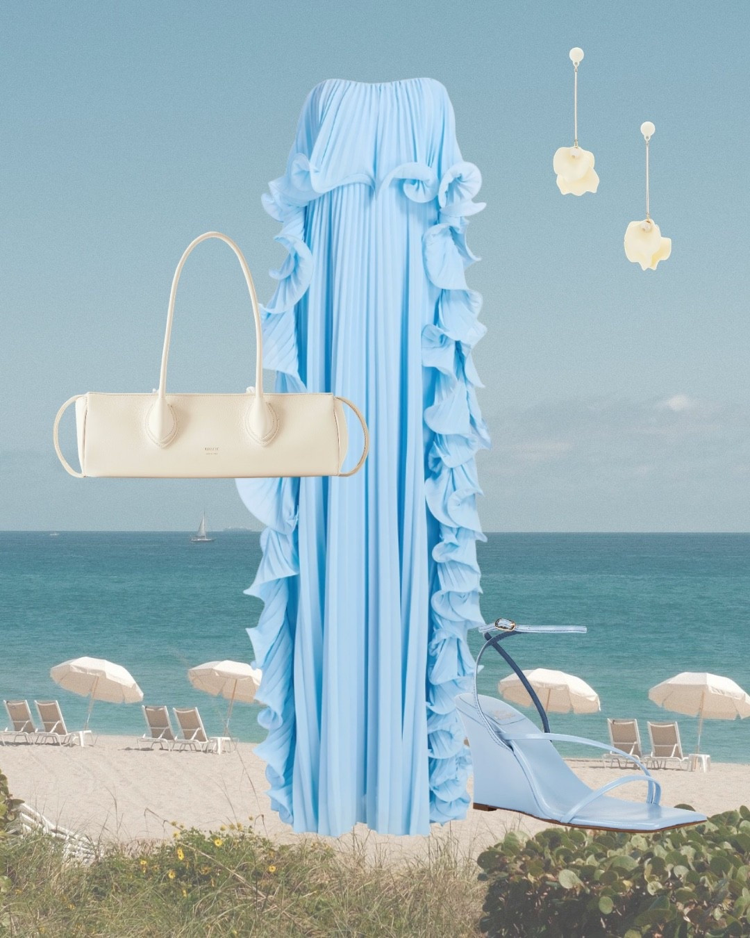 The dreamiest destination wedding guest look 💙✨ This flowing blue ruffle maxi dress paired with a chic white bag is effortlessly elegant for celebrations by the beach or under the palms. Perfect for weddings in Cabo, the Bahamas, South Florida, Europe—or anywhere warm and sunny.

✨ Destination wedding guest
✨ Beach wedding
✨ Resort elegance
✨ Summer wedding style
✨ Vacation-ready fashion

Everything is linked in my LTK! 🤍 #LTKStyle #WeddingGuestDress #DestinationWedding #BeachWeddingGuest #BlueDress #ResortWear #SummerWedding #VacationStyle #ElegantStyle #OOTD

#LTKWedding #LTKootd #LTKgrwm