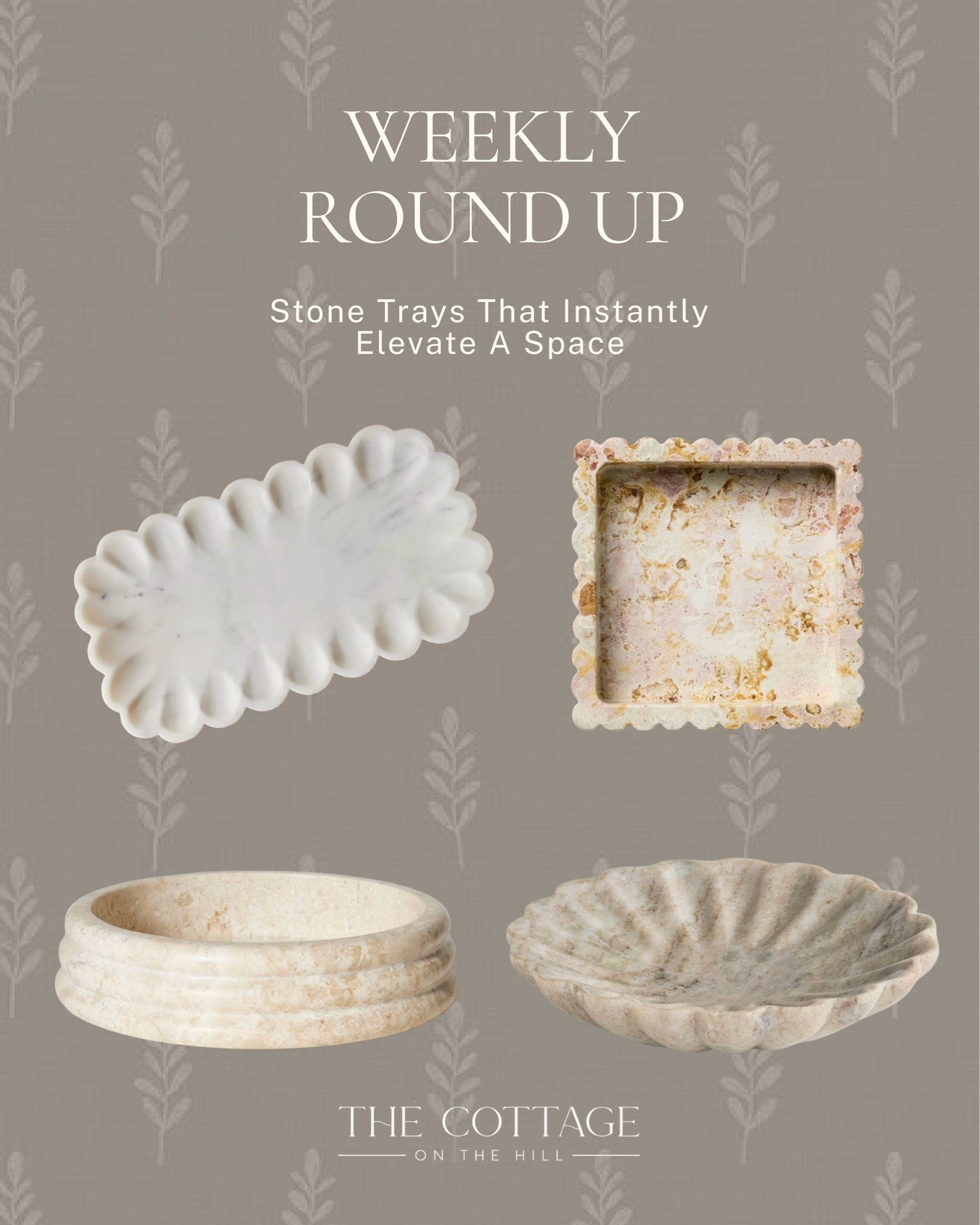 The small detail that makes a big difference ✨ 

Rounded up a few stone trays that add instant warmth and texture to any surface, a bathroom counter, a coffee table, an entryway console. 

Simple, beautiful, and the kind of piece that quietly elevates everything around it. 

All linked here 🤍 

#LTKhome