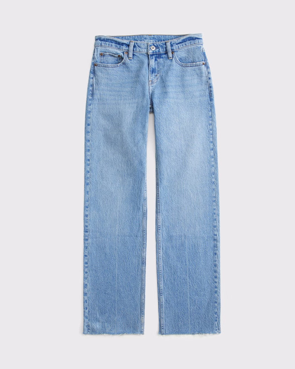 Curve Love Low Rise 90s Relaxed Jean | Abercrombie & Fitch (US)
