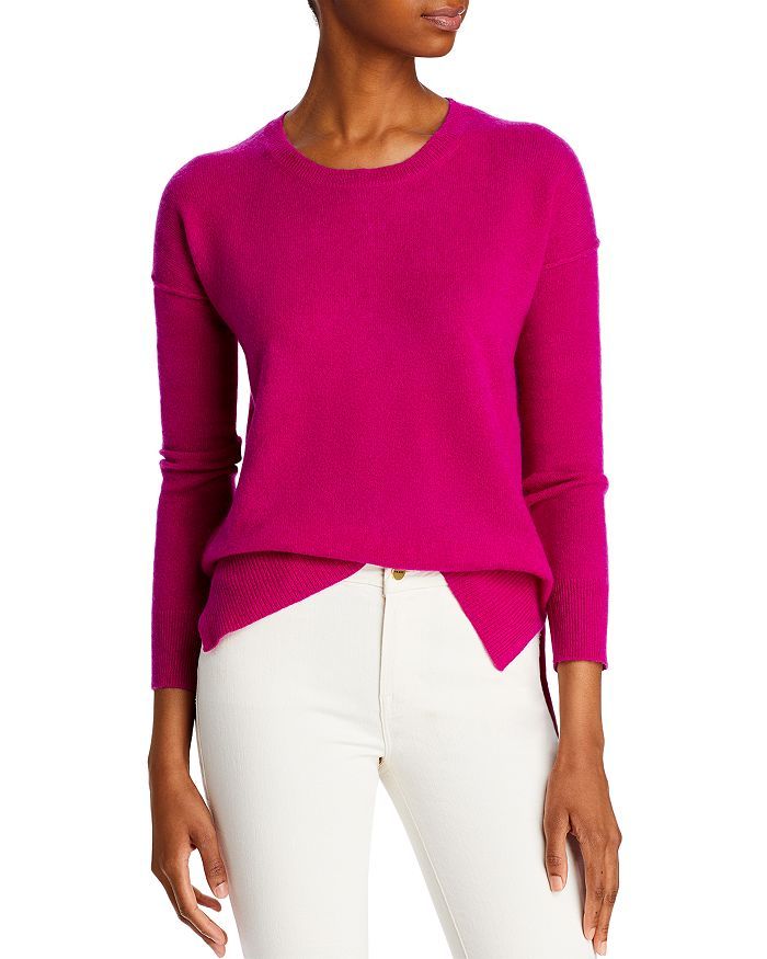 Fitted Cashmere Crewneck Sweater - 100% Exclusive | Bloomingdale's (US)
