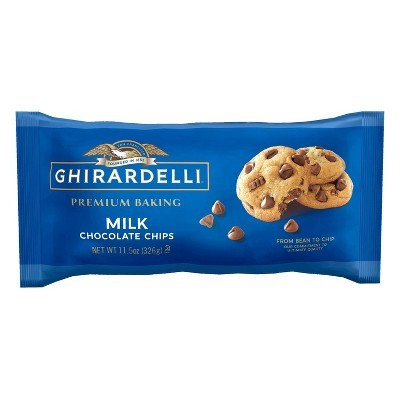 GHIRARDELLI Premium Baking Milk Chocolate Chips - 11.5oz | Target