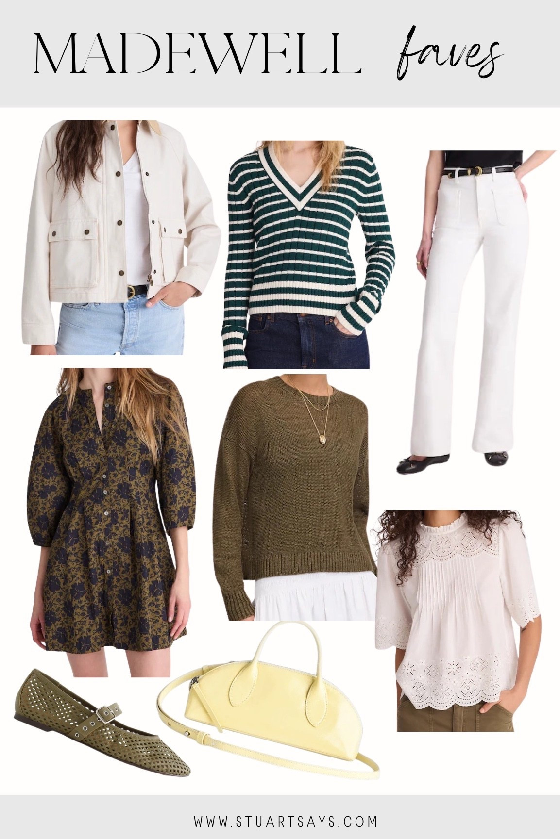 Madewell favorites for spring 

#LTKgrwm #LTKootd