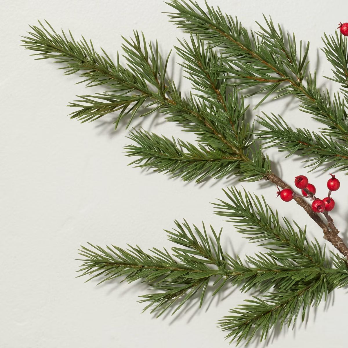 Faux Pine & Winterberry Christmas Stem - Hearth & Hand™ with Magnolia | Target