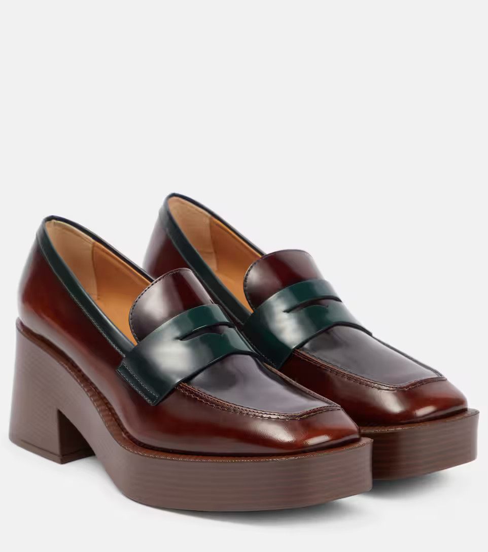 Loafers aus Leder | Mytheresa (DACH)