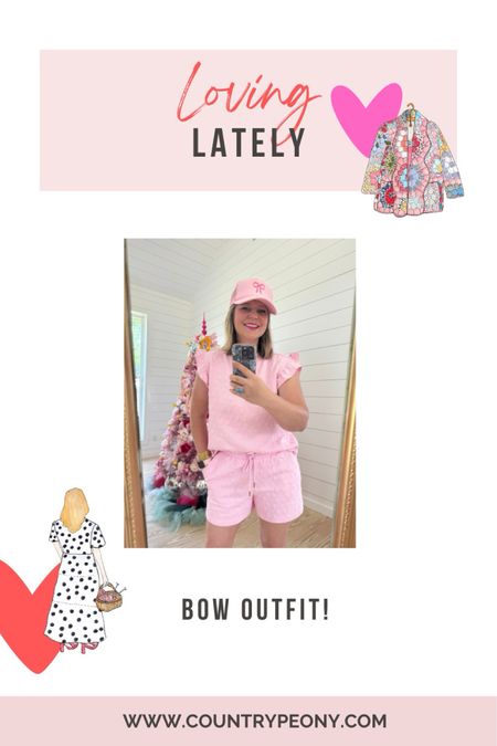 Loving Lately: I am still in my bow era and I am loving this Charlie Bow Set from SSYS. Perfect for Summertime!

#LTKActive #LTKSeasonal #LTKfindsunder100