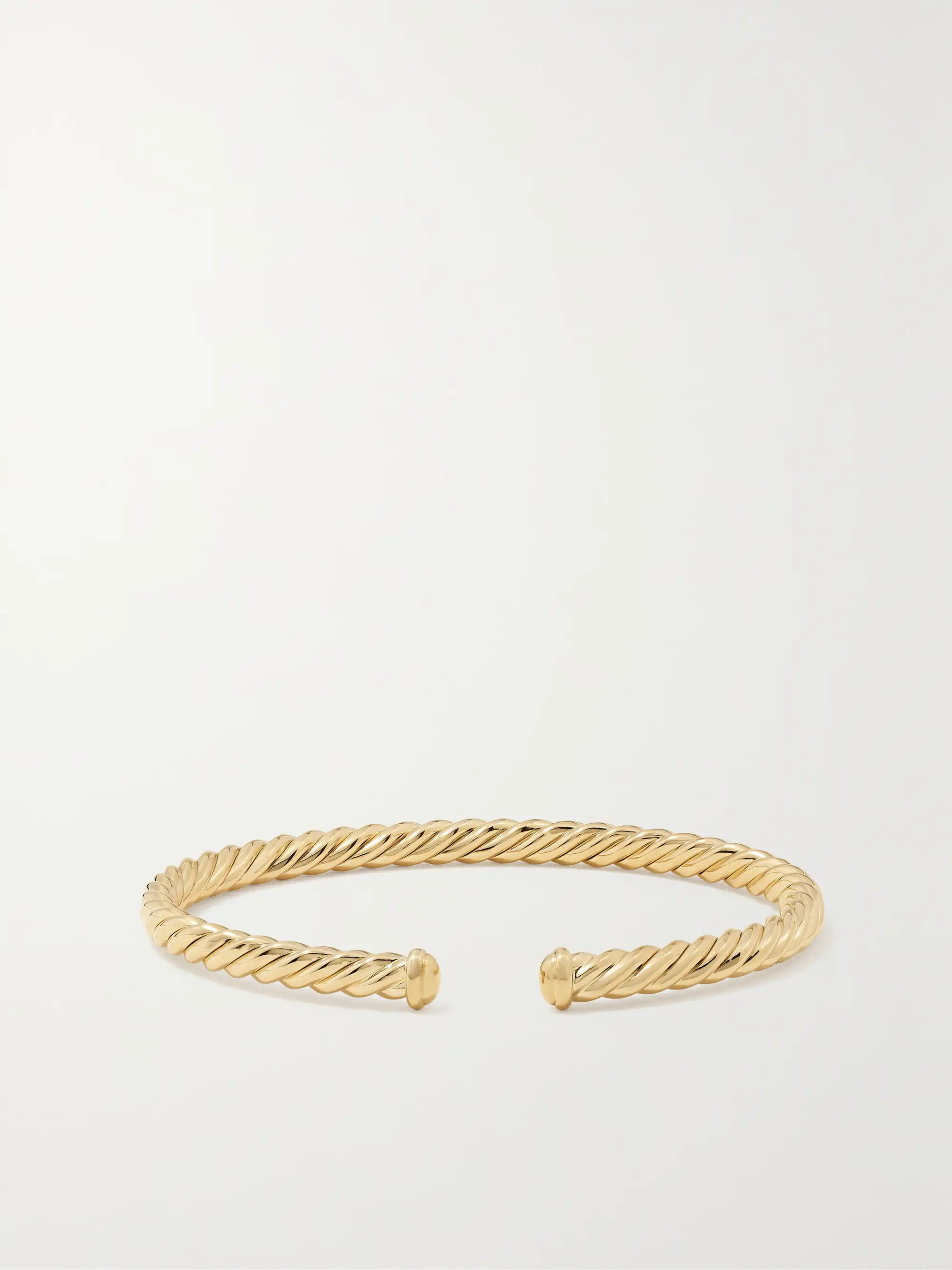 Cable Spira 18-karat gold cuff | NET-A-PORTER (US)