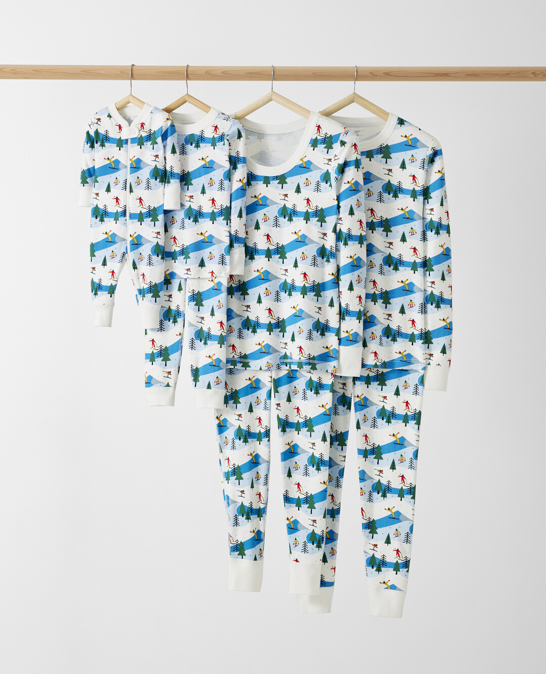 Ski Slope Matching Family Pajama Set | Hanna Andersson