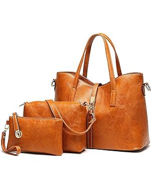 TcIFE Purses and Handbags for Womens Satchel Shoulder Tote Bags Wallets | Amazon (US)