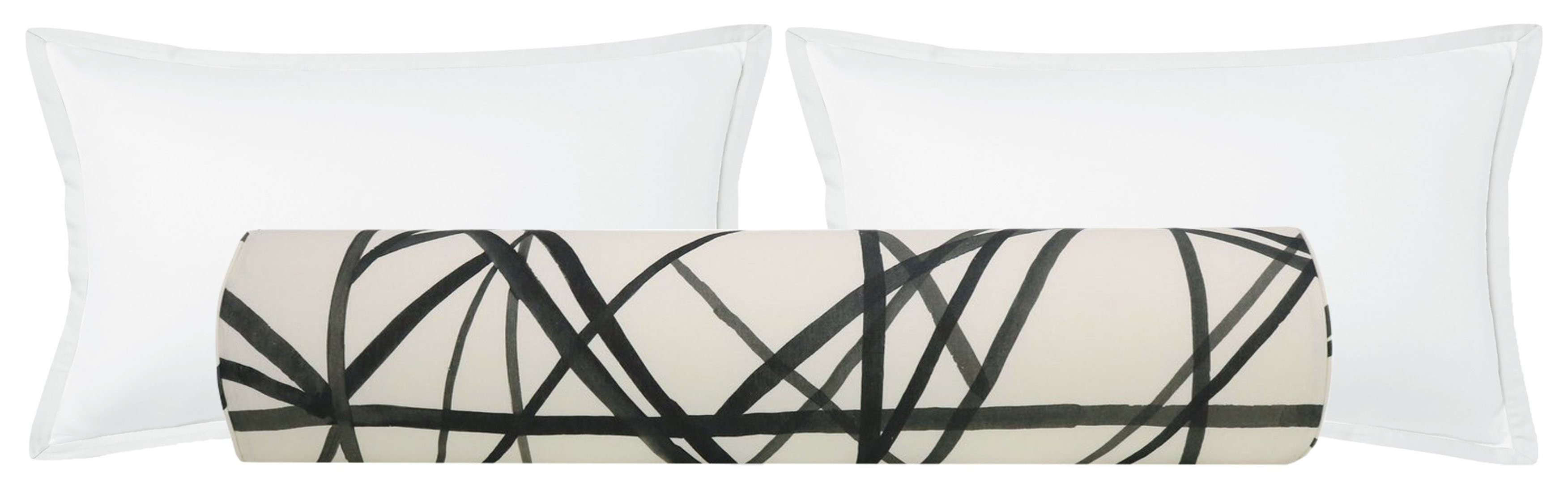 The Bolster :: Channels // Ebony + Ivory | LITTLE DESIGN COMPANY
