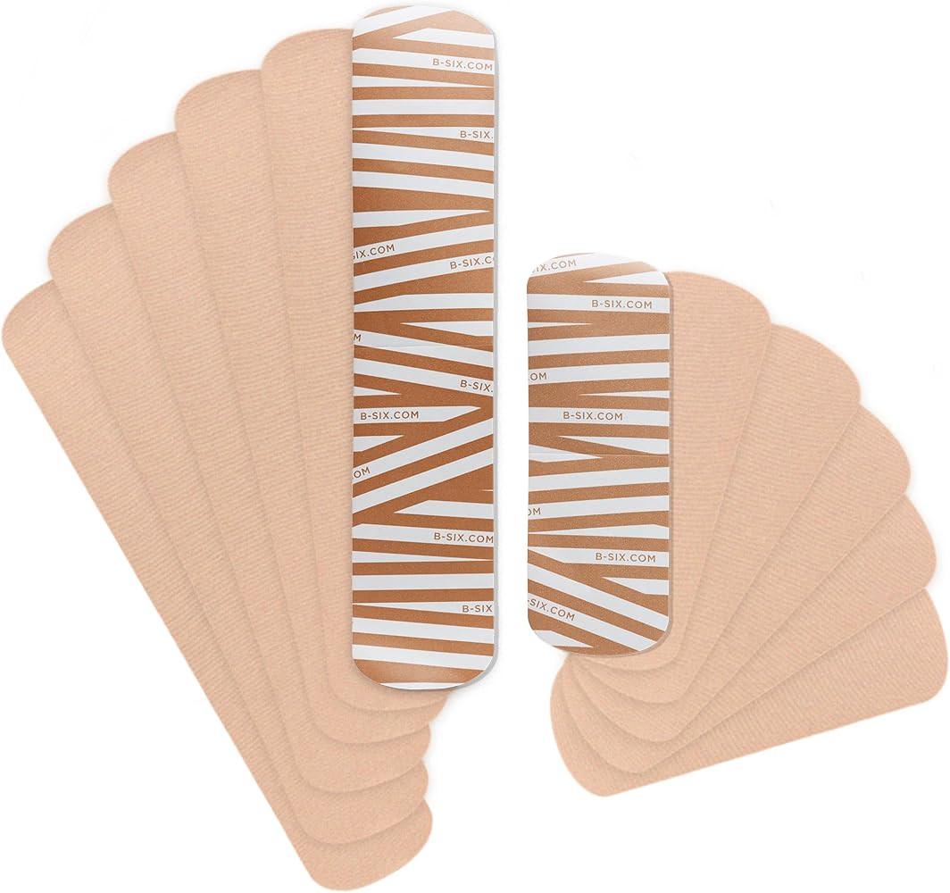 Nippies Precut Tape (12 Pieces) - Boob Tape - Soft Stretch, Skin Safe, Custom Cleavage, Lingerie-... | Amazon (US)