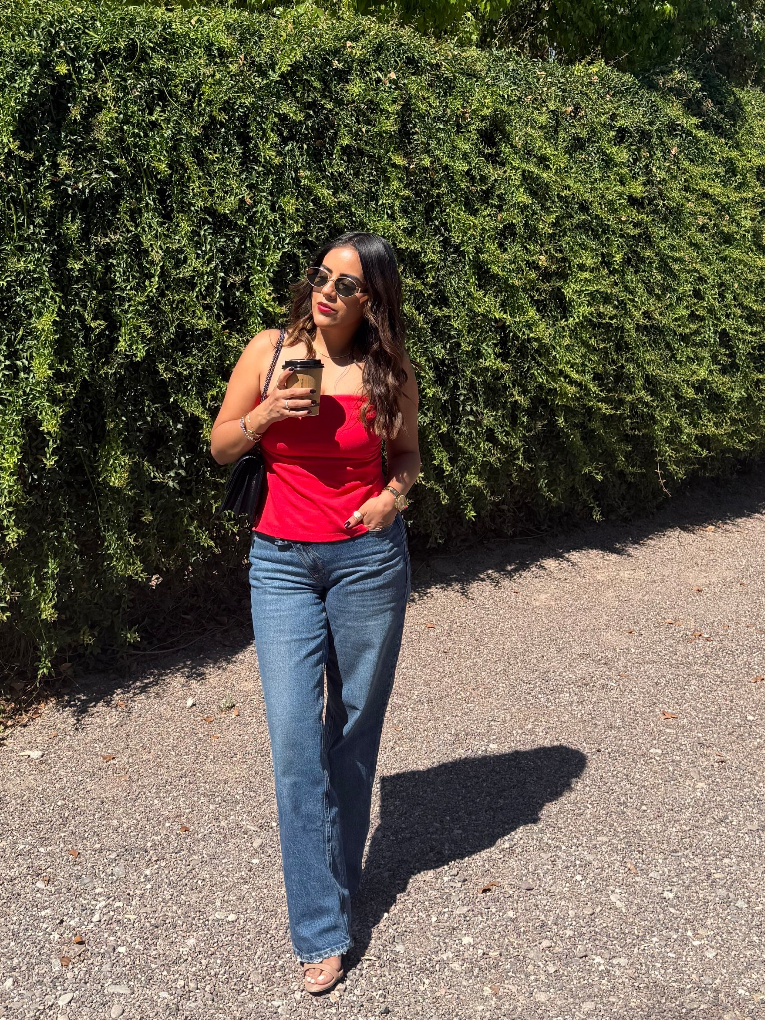 Cute top and jeans 

S top
00 petite pants 

#LTKPetite #LTKFindsUnder100