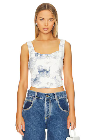 LEVI'S Alani Corset in Western Toile from Revolve.com | Revolve Clothing (Global)