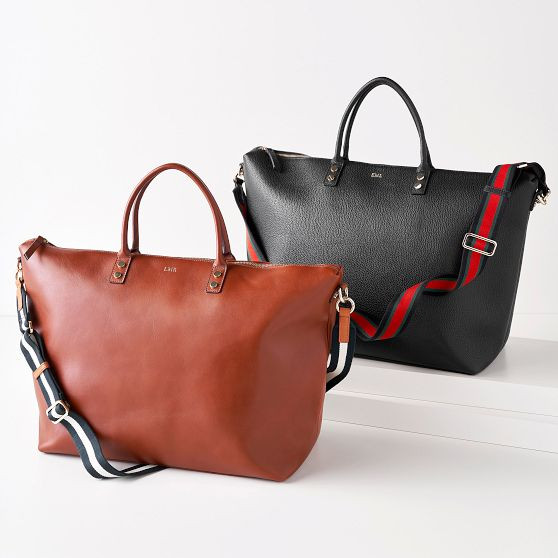 Essential Leather Weekender | Mark and Graham