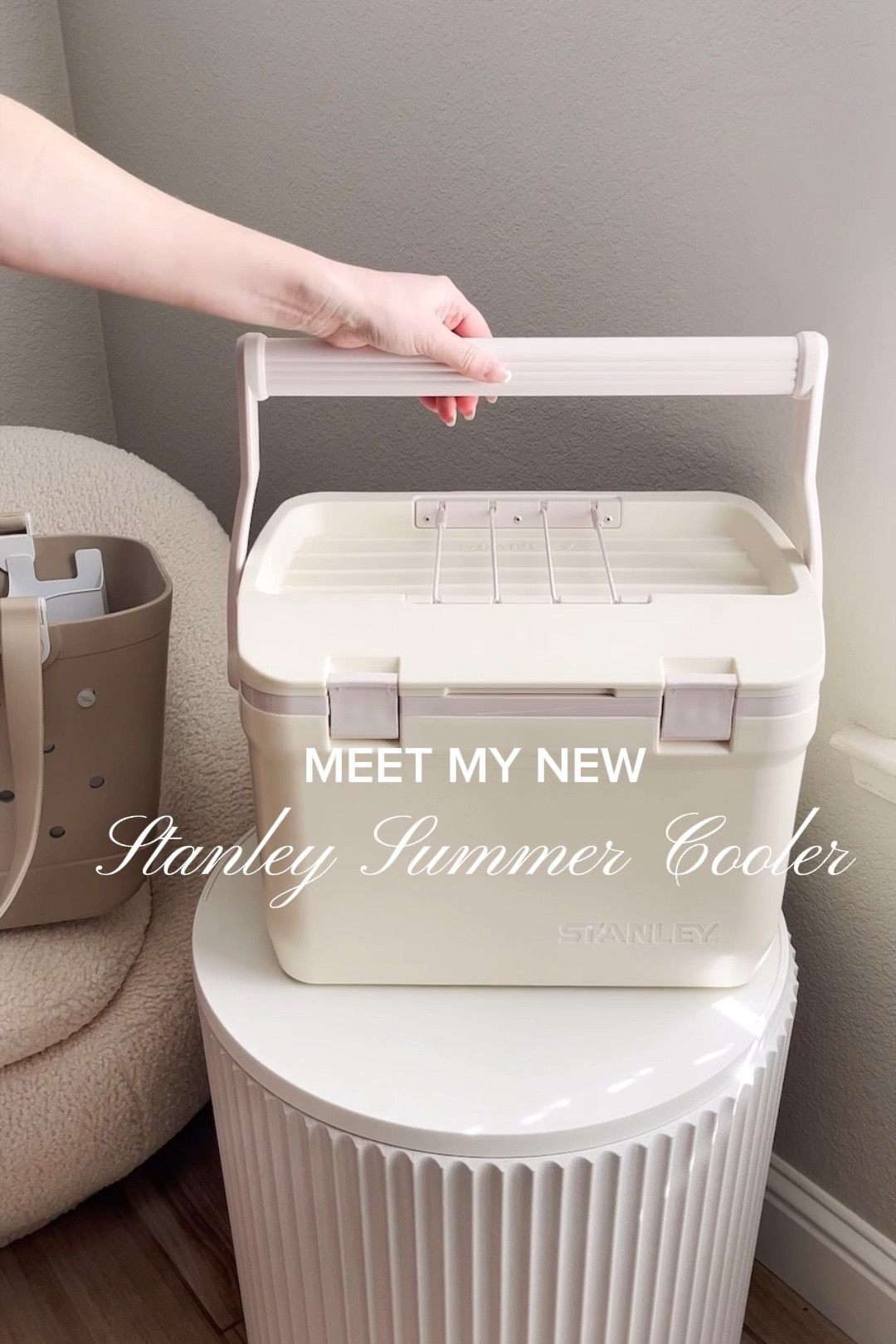 New Stanley Cooler is perfect for all your on the go summer activities! Taking mine to the beach! ☀️🤍🫶🏻

#LTKstyletip #LTKfindsunder100 #LTKVideo