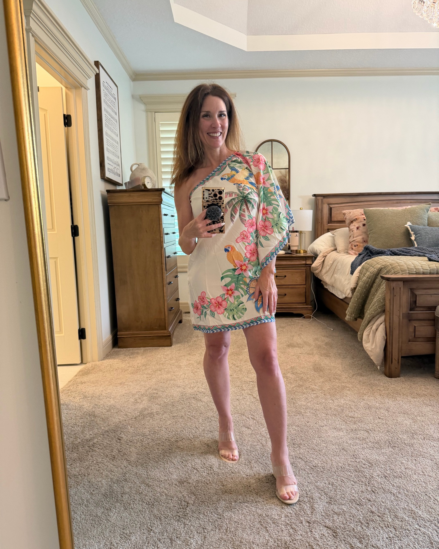 Vacation mode: ON. 🌺☀️

I couldn’t resist this tropical print! It’s lightweight, flattering, and one of those dresses that instantly makes you feel put together. Just add a pair of sandals or wedges, and you’re ready for vacation, dinner by the water, or your next summer event.

I’ve linked this look in my LTK if you want to shop it! 🤍

Now I need your opinion… 🌴

Where would you wear this first?
🏝️ Beach vacation
💕 Date night
🍹 Resort dinner
🎉 Summer party

Tell me below! 👇

#LTKootd #LTKOver40 #LTKPetite
