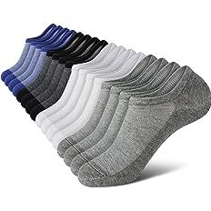 No Show Men Socks, Low Cut Ankle Sock, Men Short Socks Casual Cotton Socks | Amazon (US)