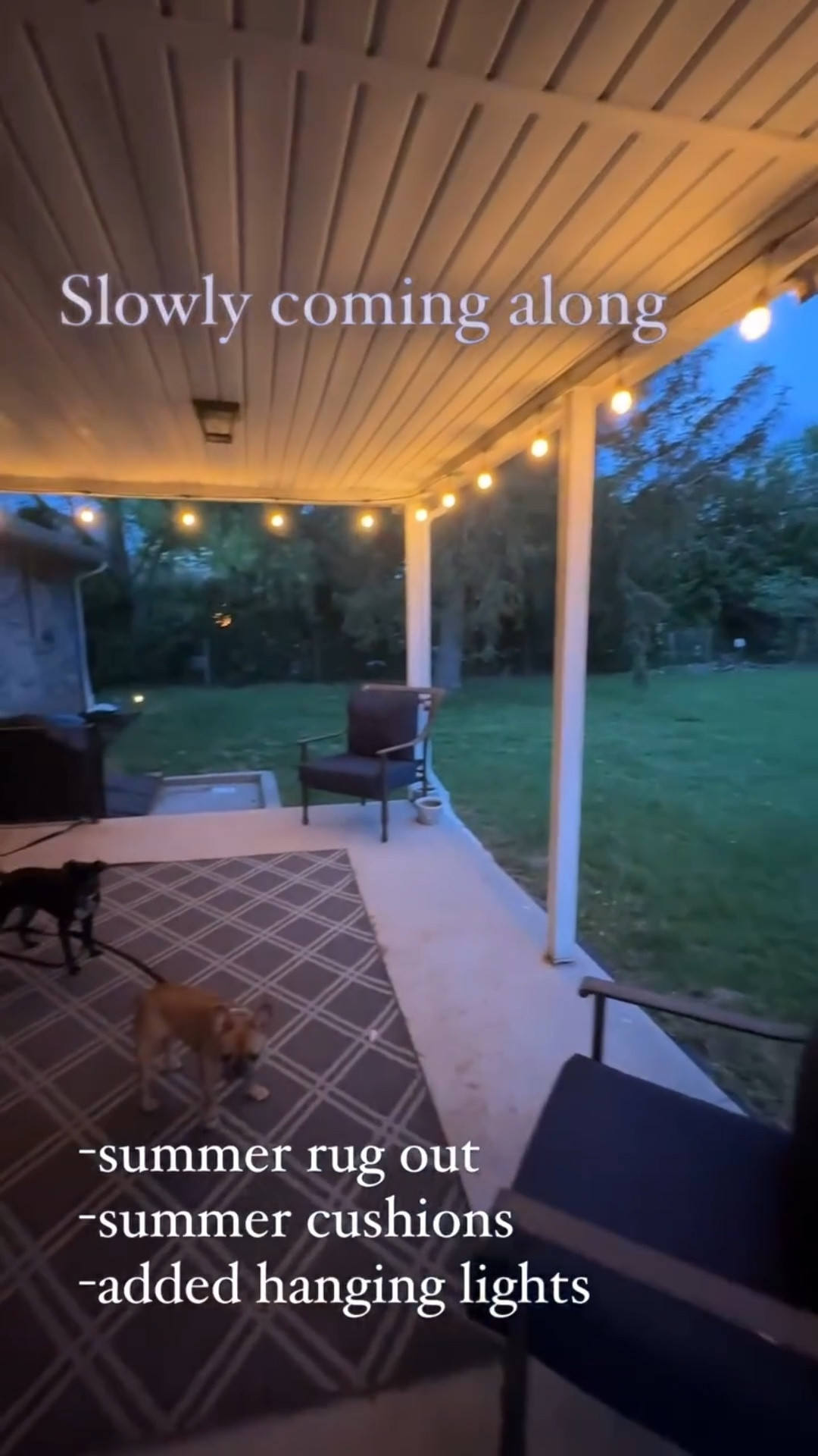 A little evening glow goes a long way! We added string lights, cozy seating, and simple planters to refresh our back patio—and now it’s our favorite chill spot

#LTKGiftGuide #LTKSeasonal #LTKHome