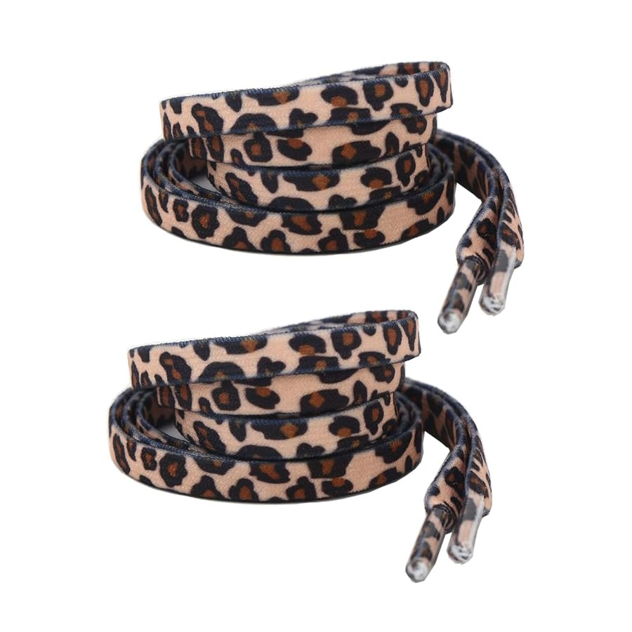 Flat Colorful Shoelaces Sneaker Shoe Lace (2 Pair) Flat Shoe String For Canvas Sneaker Athletic T... | Amazon (US)