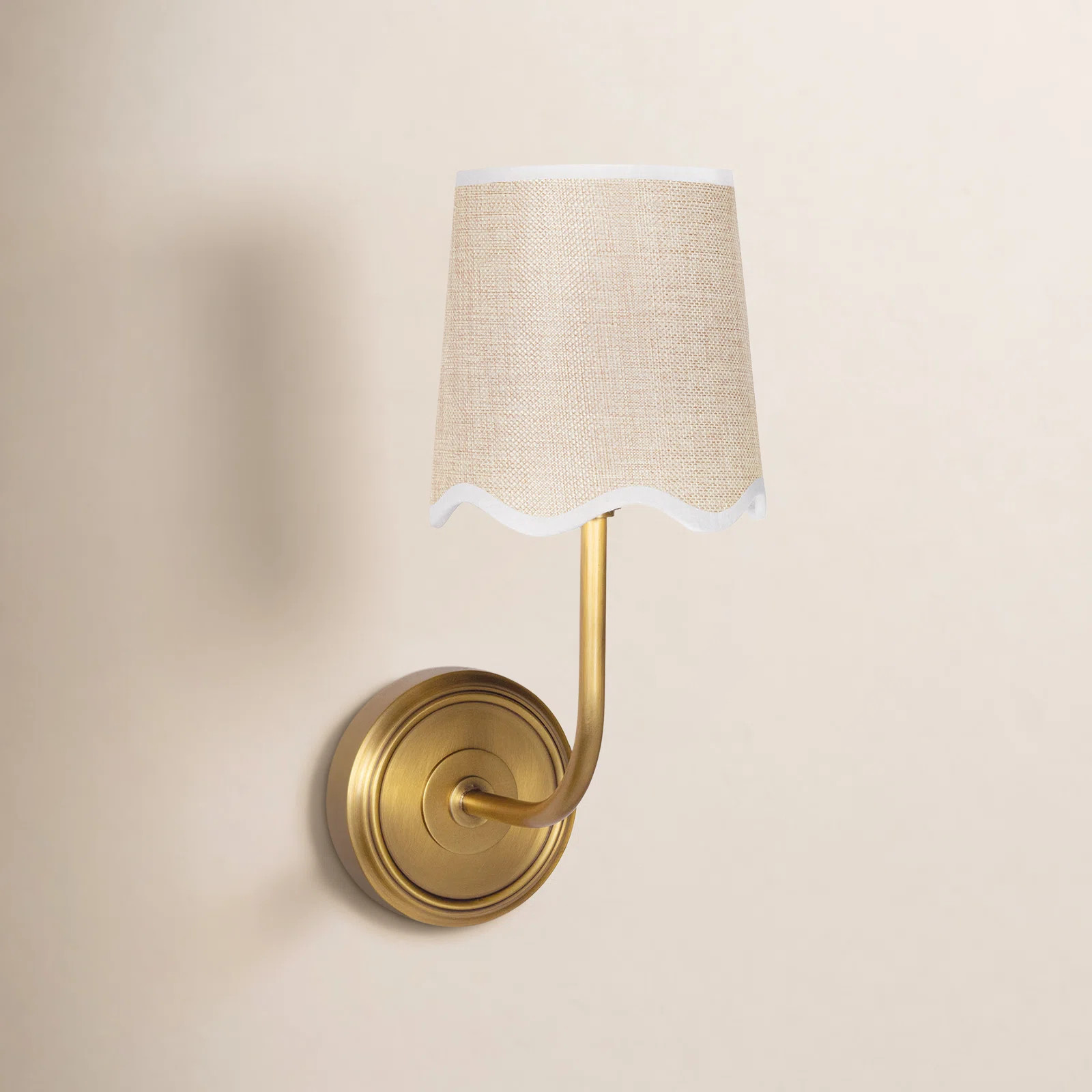 Ariel Single Light Dimmable Armed Sconce | Birch Lane