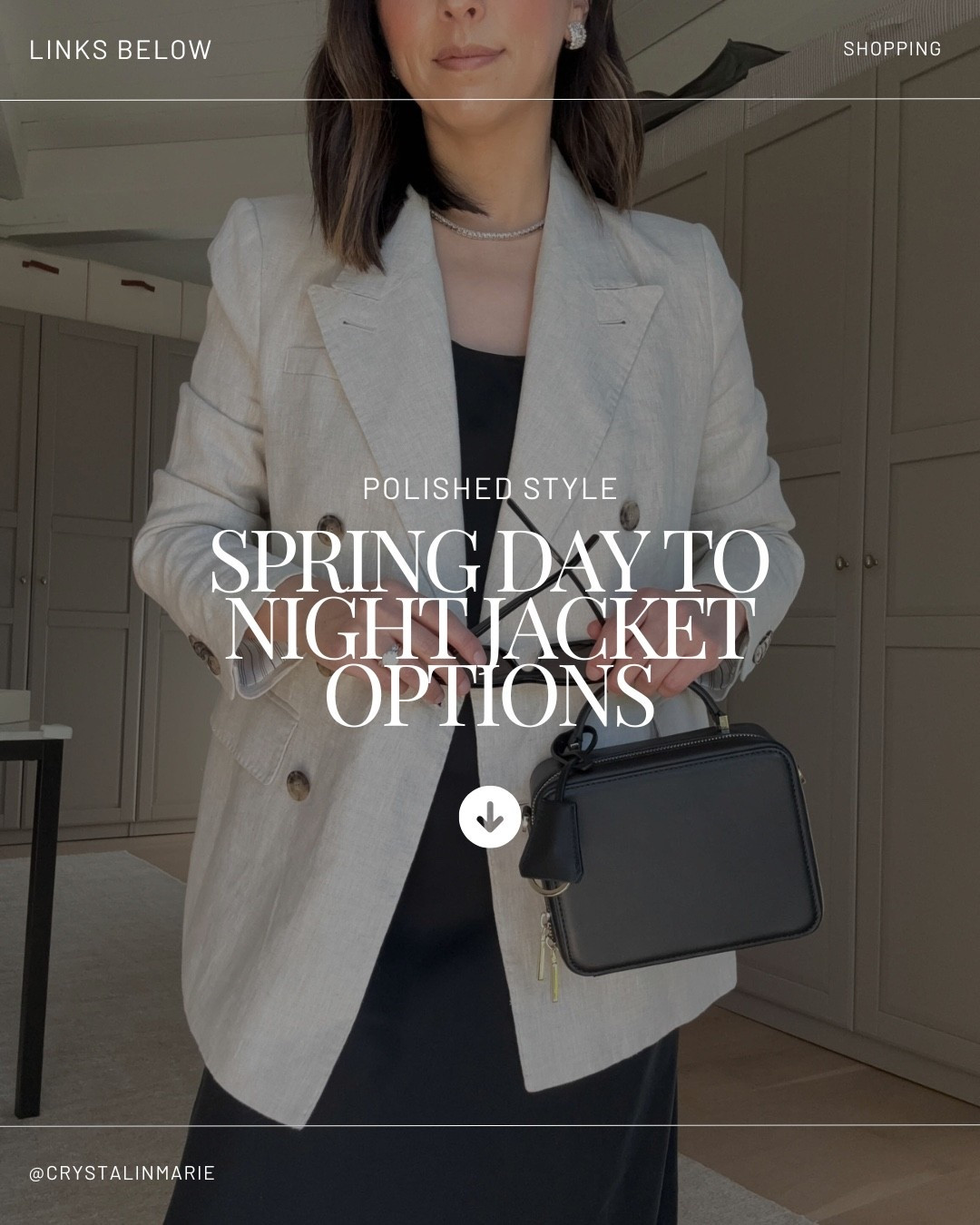 Spring day to night jacket options