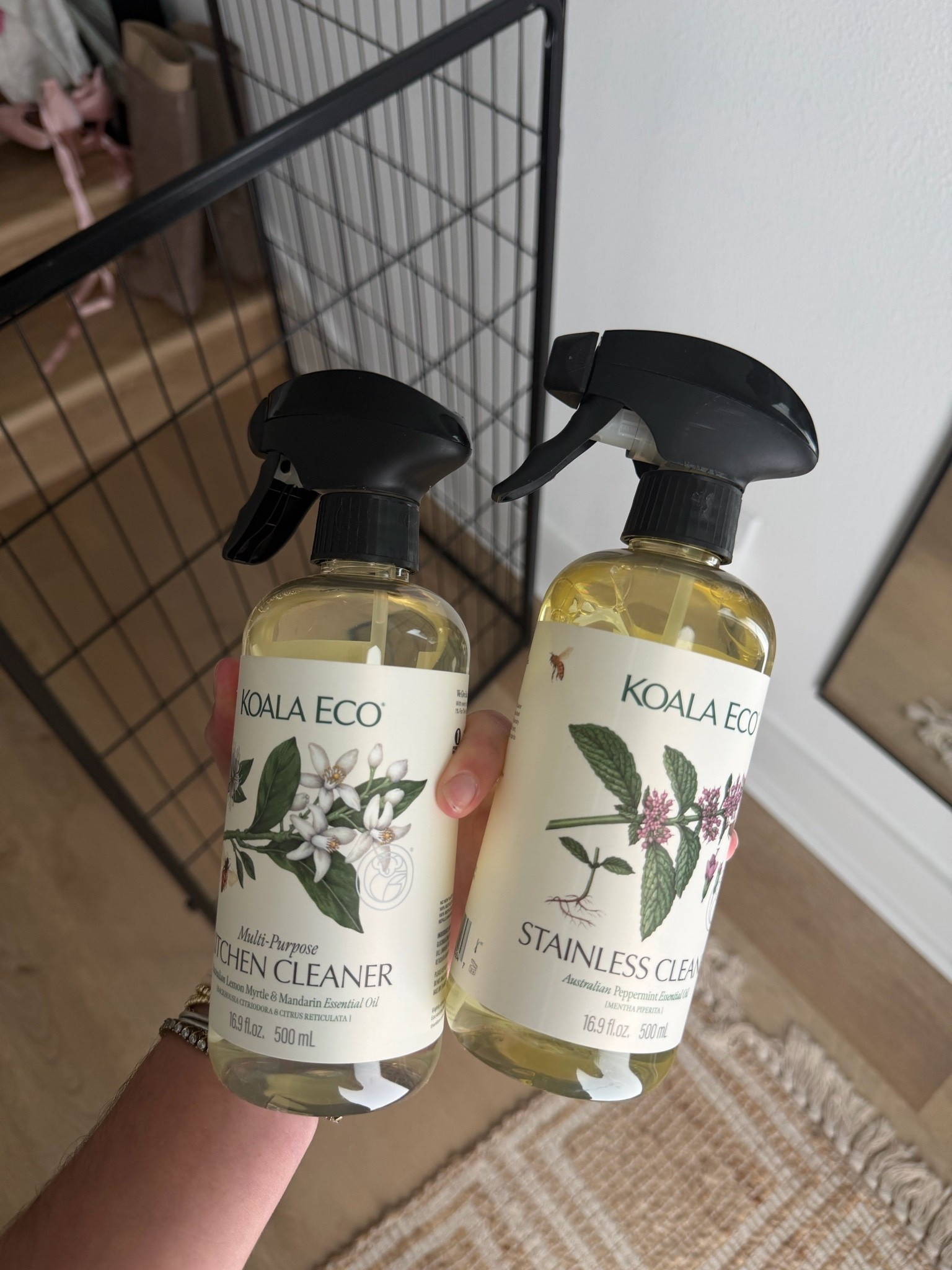 Koala Eco Multi-Purpose Cleaner is a plant-based cleaning solution that combines the power of nature with incredible cleaning performance. Harnessing the goodness of Australian essential oils, including lemon myrtle and citrusy mandarin, this powerful cleaner effectively cleans and deodorizes various surfaces in your home, particularly in the kitchen. Unlike conventional cleaners, Koala Eco Multi-Purpose Cleaner is free from artificial fragrances, dyes, and harsh chemicals, ensuring a safe and gentle cleaning experience. Packaged in an attractive bottle made from 100% post-consumer recycled material, this cleaner is biodegradable , making it a sustainable choice for your cleaning needs.
@containerstore

#LTKHome #LTKdayinmylife #LTKmomlife