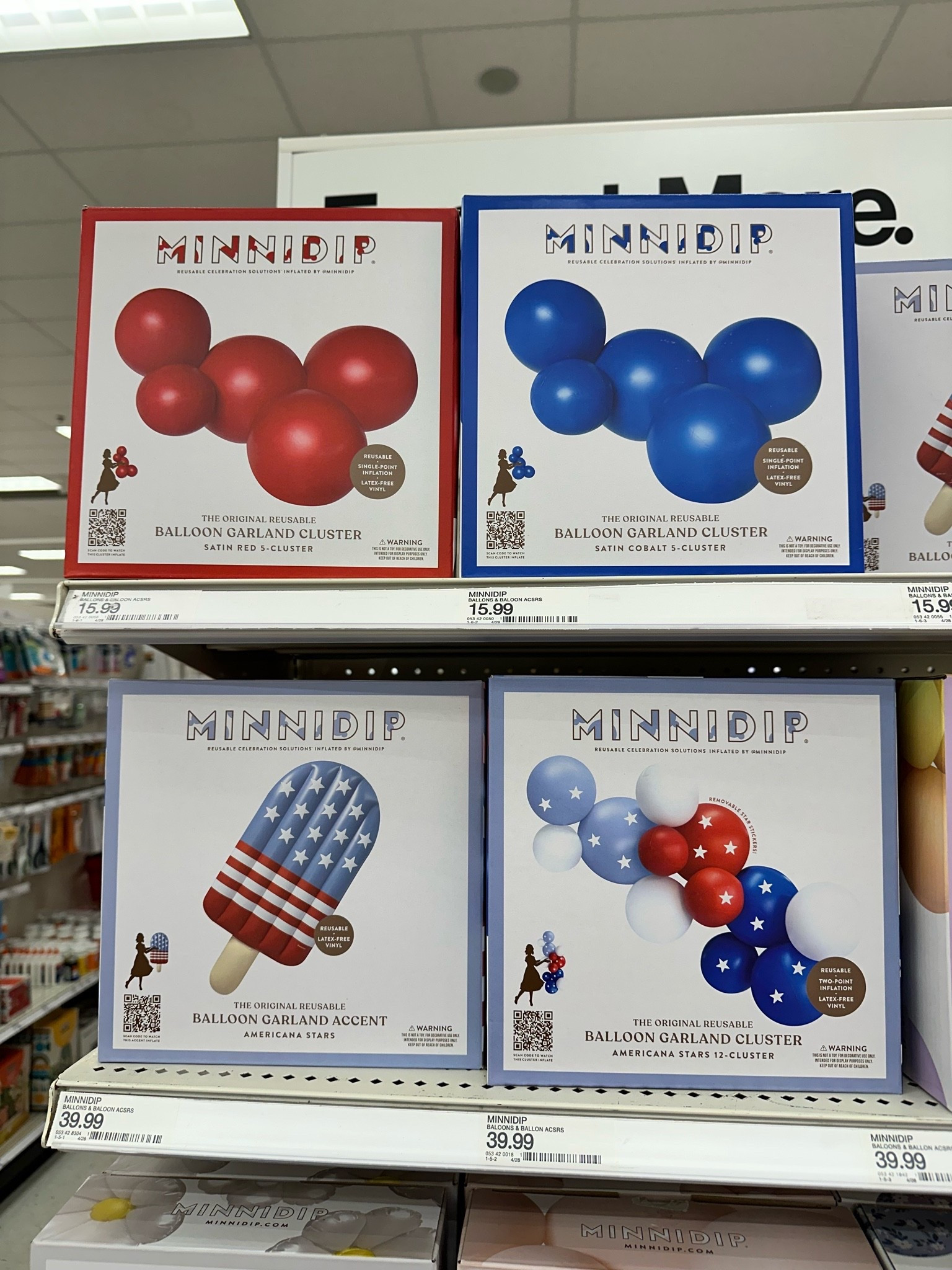 Minnidip Patriotic Reusable Balloons at Target @Target

#LTKSeasonal