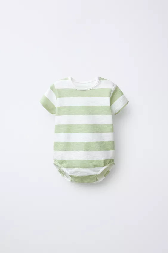 STRIPED BODYSUIT | Zara US