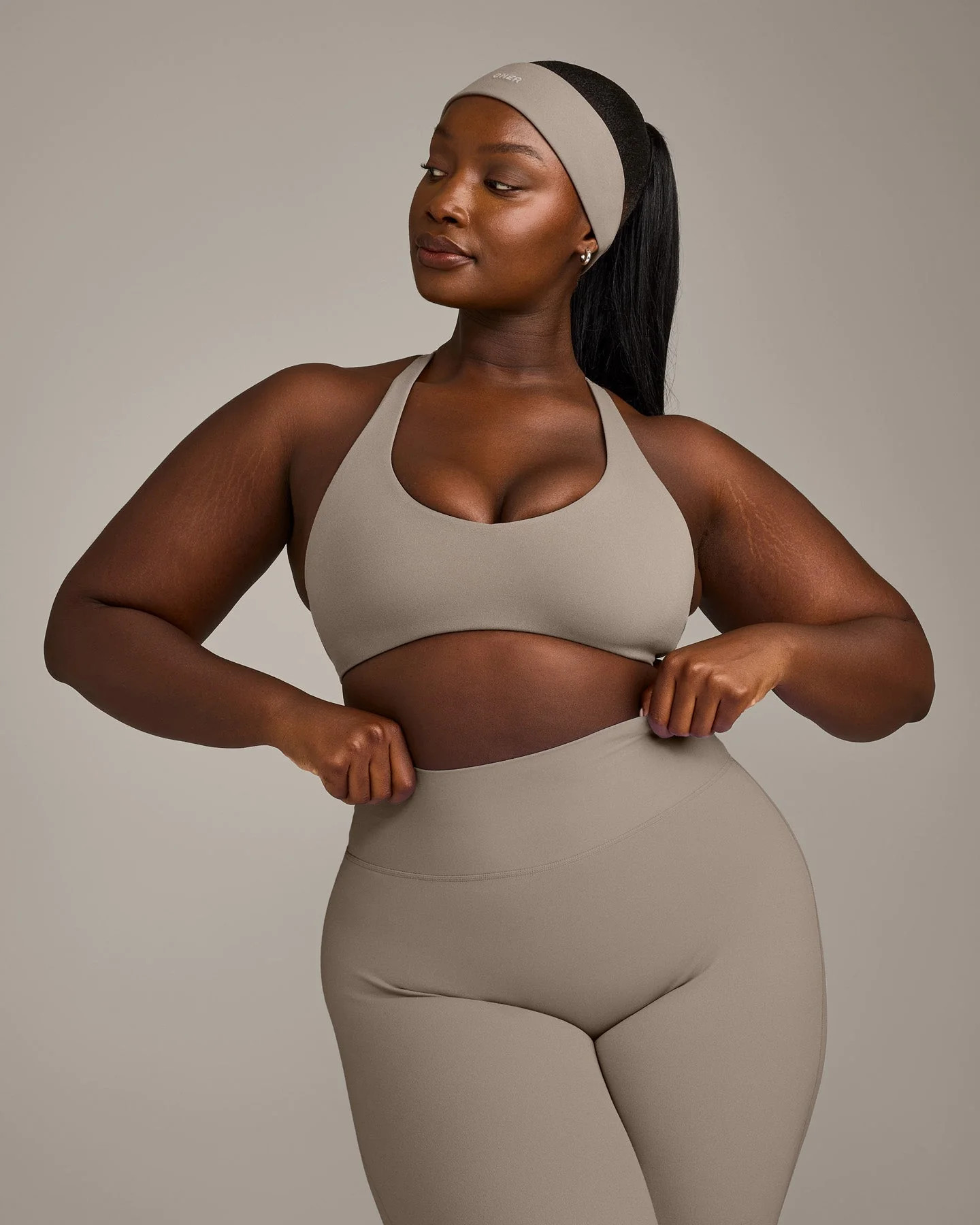 SoftMotion™ Bralette with Gray Logo 
 Minky | Oner Active (UK / US)