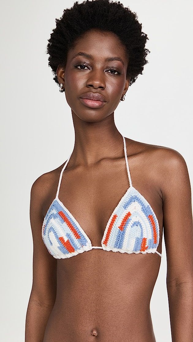 Sea Hayden Crochet Bikini Top | SHOPBOP | Shopbop