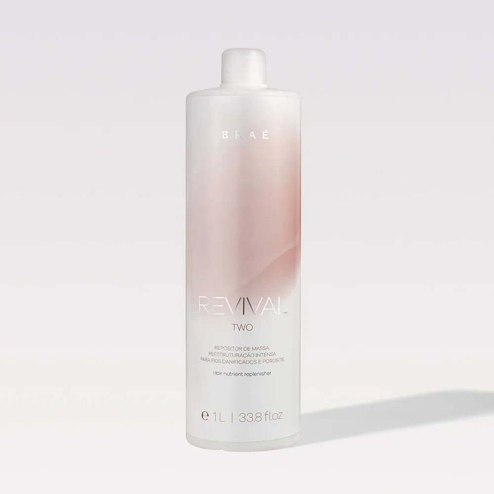 Revival Two Tratamento Reconstrutor de Impacto 1L - Braé Hair Care - Site Oficial | Braé (BR)