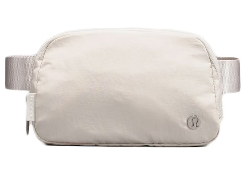 Lululemon Everywhere Belt Bag White Opal with Silver Hardware Logo | StockX