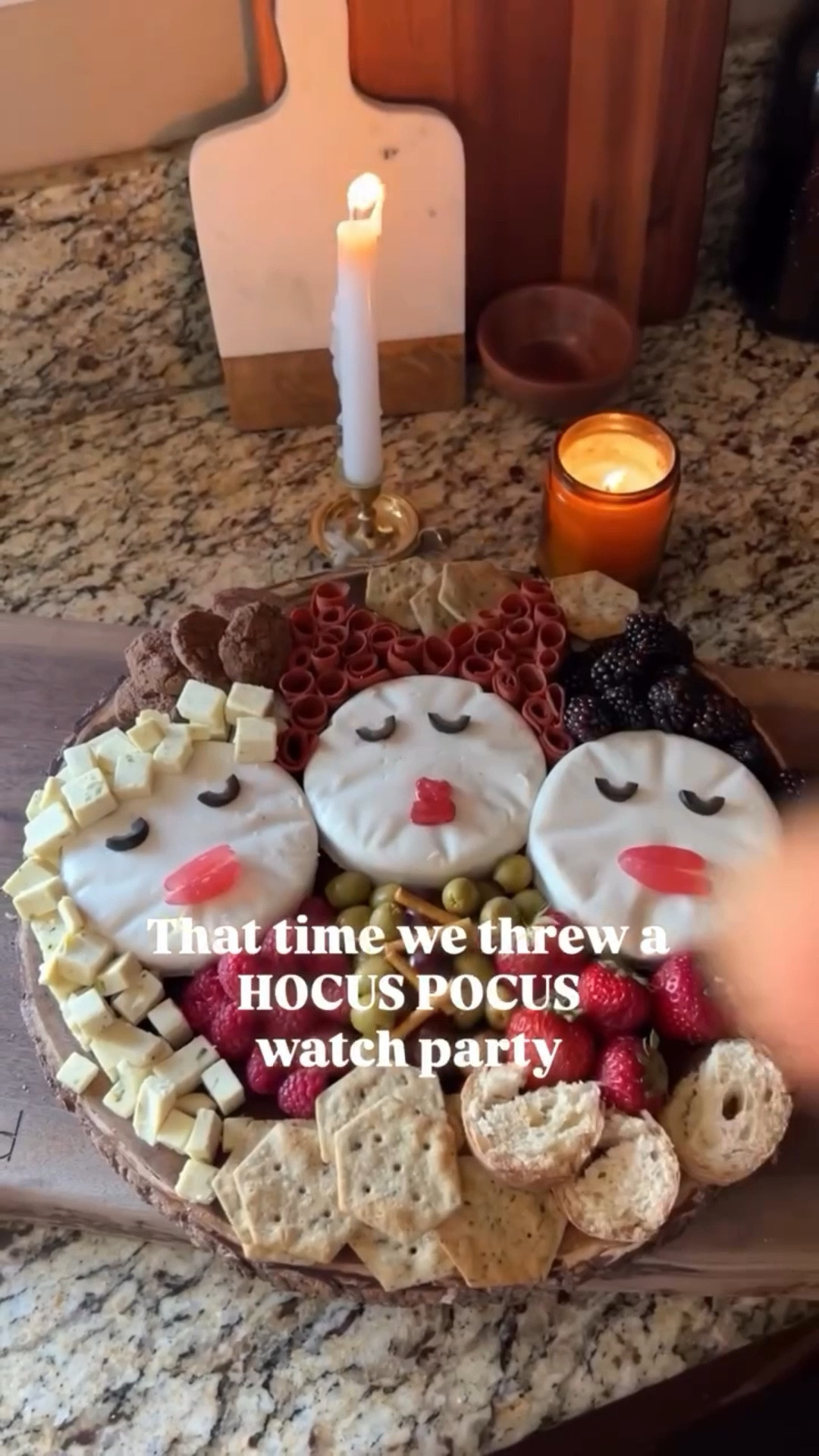 Once upon a time, we went full Sanderson Sister and hosted a Hocus Pocus night and we had so much fun! 
If you’re planning your own cozy Hocus Pocus themed movie night, check out my LTK for all posts for the costumes, games, and decor ideas! ✨

#hocuspocus #movienight #halloweenmovienight #ltkhalloween #halloween #ltkholidaygiftguide #ltkfall #fallmovienight #easefulliving #magicalmoments #sandersonsisters #watchparty

#LTKHalloween #LTKHoliday #LTKParties