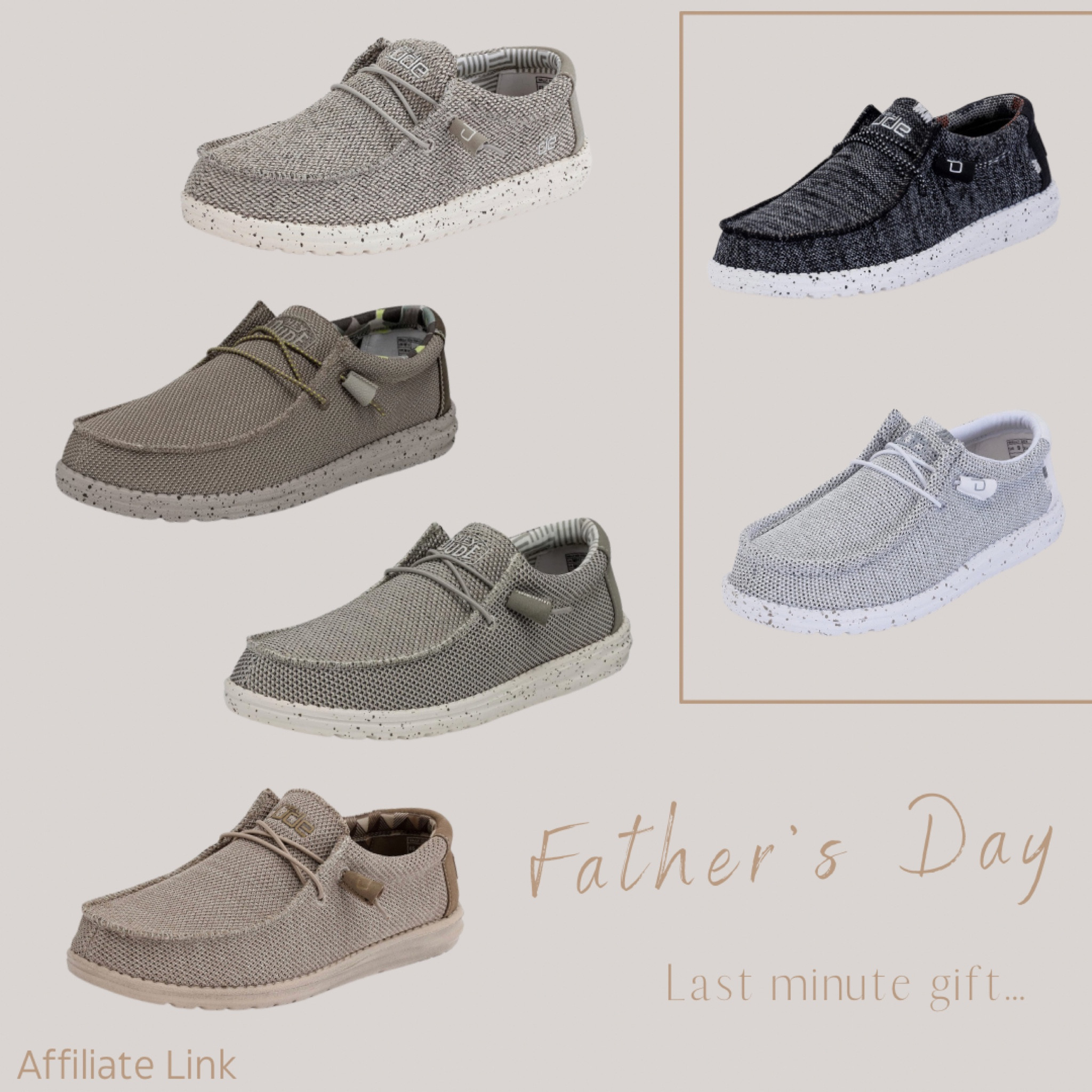 Shoes 
Men’s shoes
Hey Dude
Men’s loafers
Father’s Day 
Dad’s day 
Gift guide for him 
Amazon 

#LTKGiftGuide #LTKshoecrush #LTKmens
