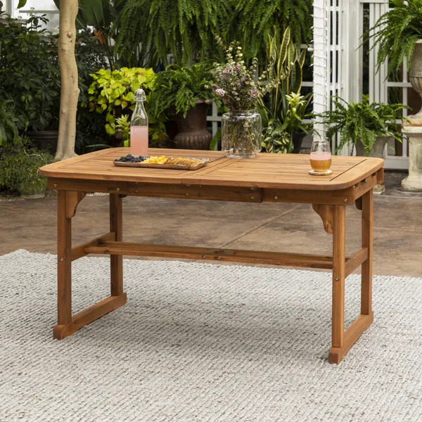 Alfonsi Extendable Outdoor Dining Table | Wayfair North America