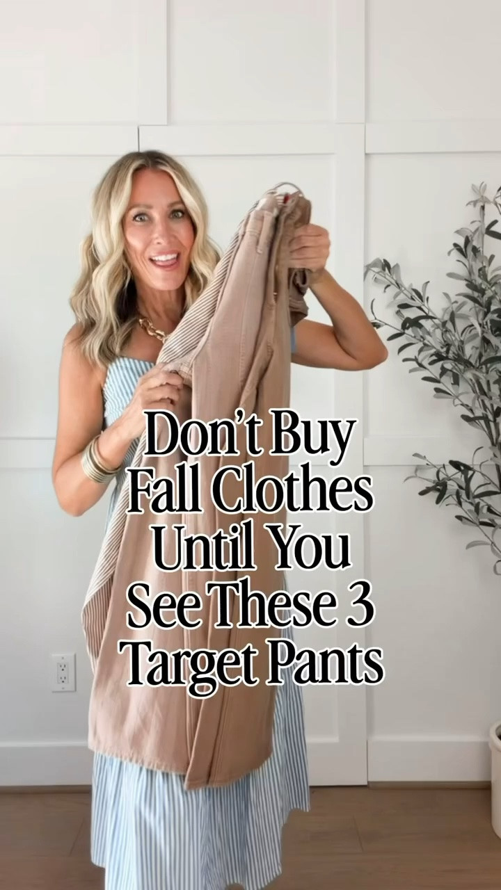 Three Target pants that make dressing for fall feel doable even while it’s still hot. Lightweight fabrics, relaxed fits and colors that work now with tanks and sandals, then later with sweaters and sneakers.

Target pants, fall pants, lightweight pants, transitional outfits, summer to fall style, casual pants, comfortable pants, women’s pants, fall fashion, everyday outfits, HauteandHumid

#LTKSeasonal #LTKootd #LTKdayinmylife