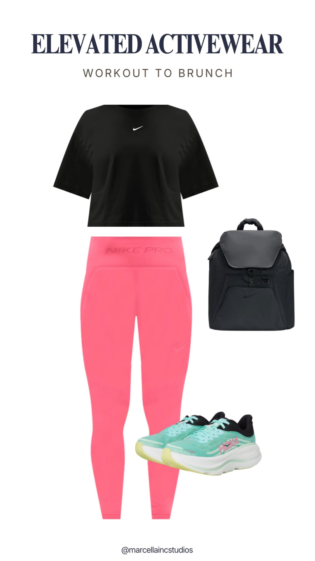 Workout outfit formula gym to brunch: Crop top, high waisted performance leggings and my faves HOLA- best running, general workout shoe. #nike #runningshoe #hoka #workoutoutfit #leggings #nikeworkout #ltkstyletip

#LTKfitnessgoals #LTKActive #LTKootd