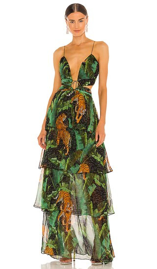 Paulina Dress in Safari | Revolve Clothing (Global)