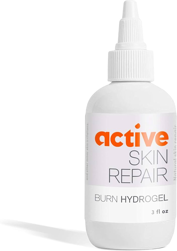 Active Skin Repair First Aid Burn Hydrogel - Natural, Non-Toxic, and No Sting Burn Relief Gel - D... | Amazon (US)