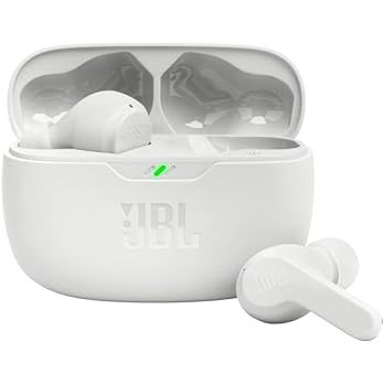 JBL Vibe Beam True Wireless Headphones - White, Small | Amazon (US)