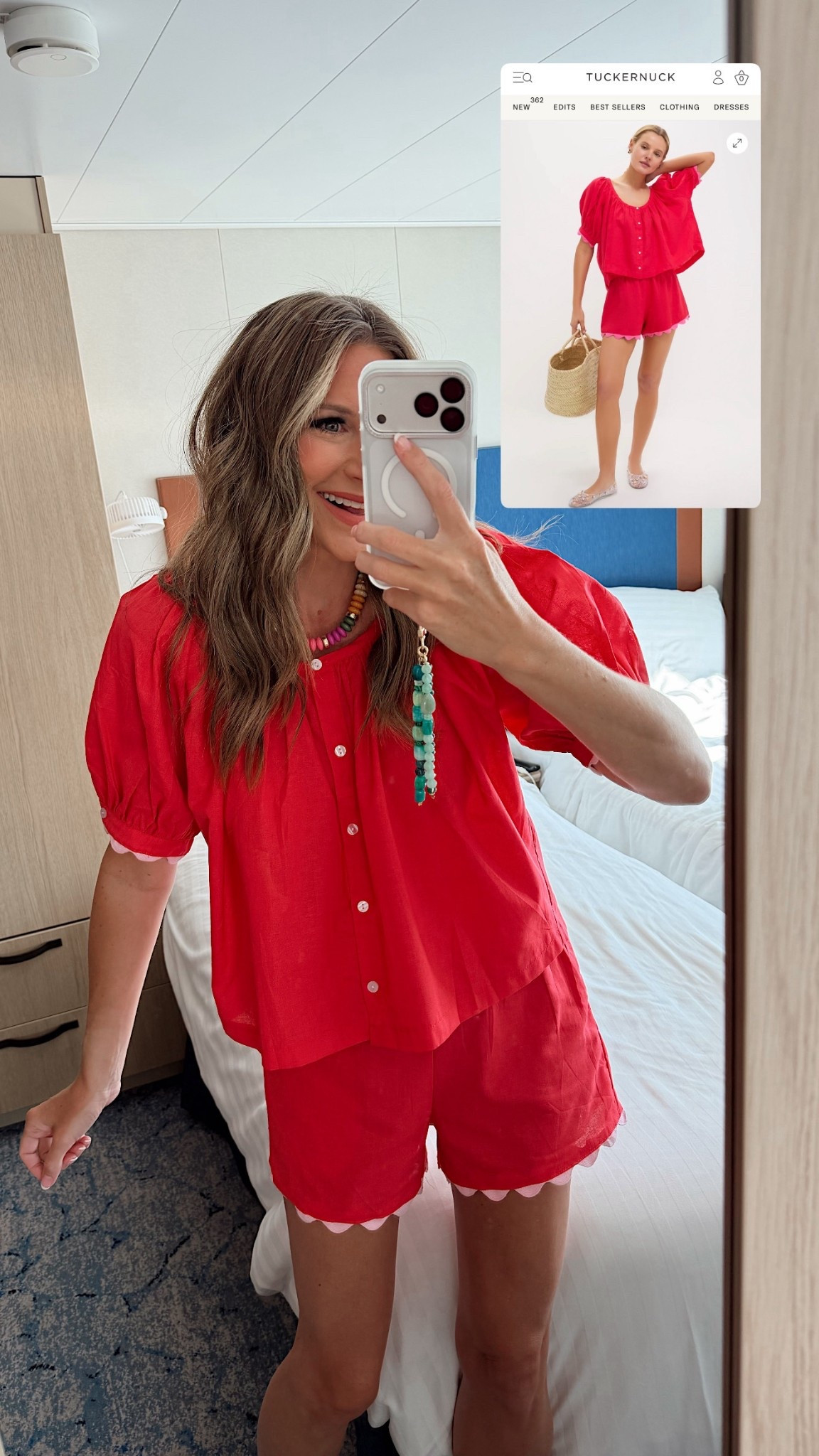 Designer look for less $40 on Amazon prime vs $148! 

#LTKTravel #LTKSeasonal #LTKootd