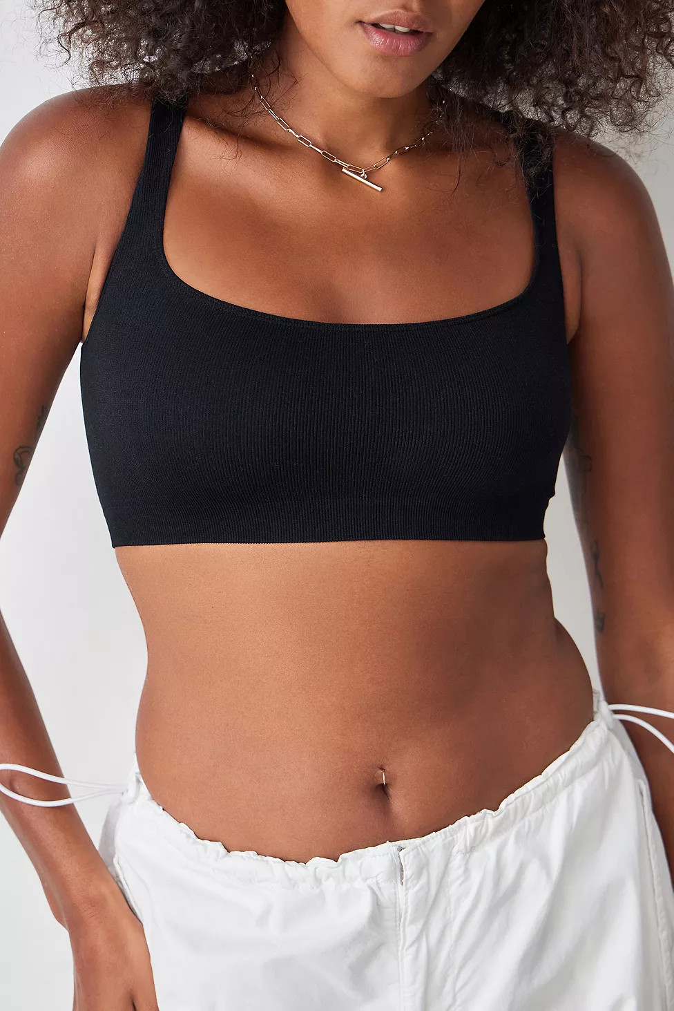 Out From Under Moxie Ribbed Knit Bralette | Urban Outfitters (EU)